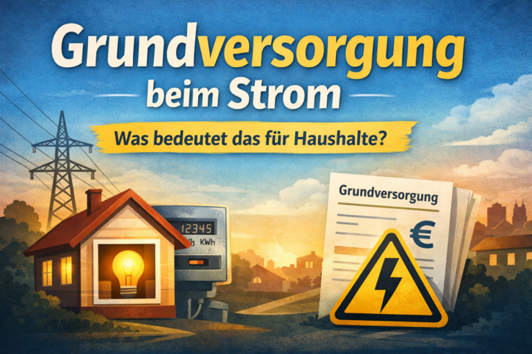 Strom Grundversorgung
