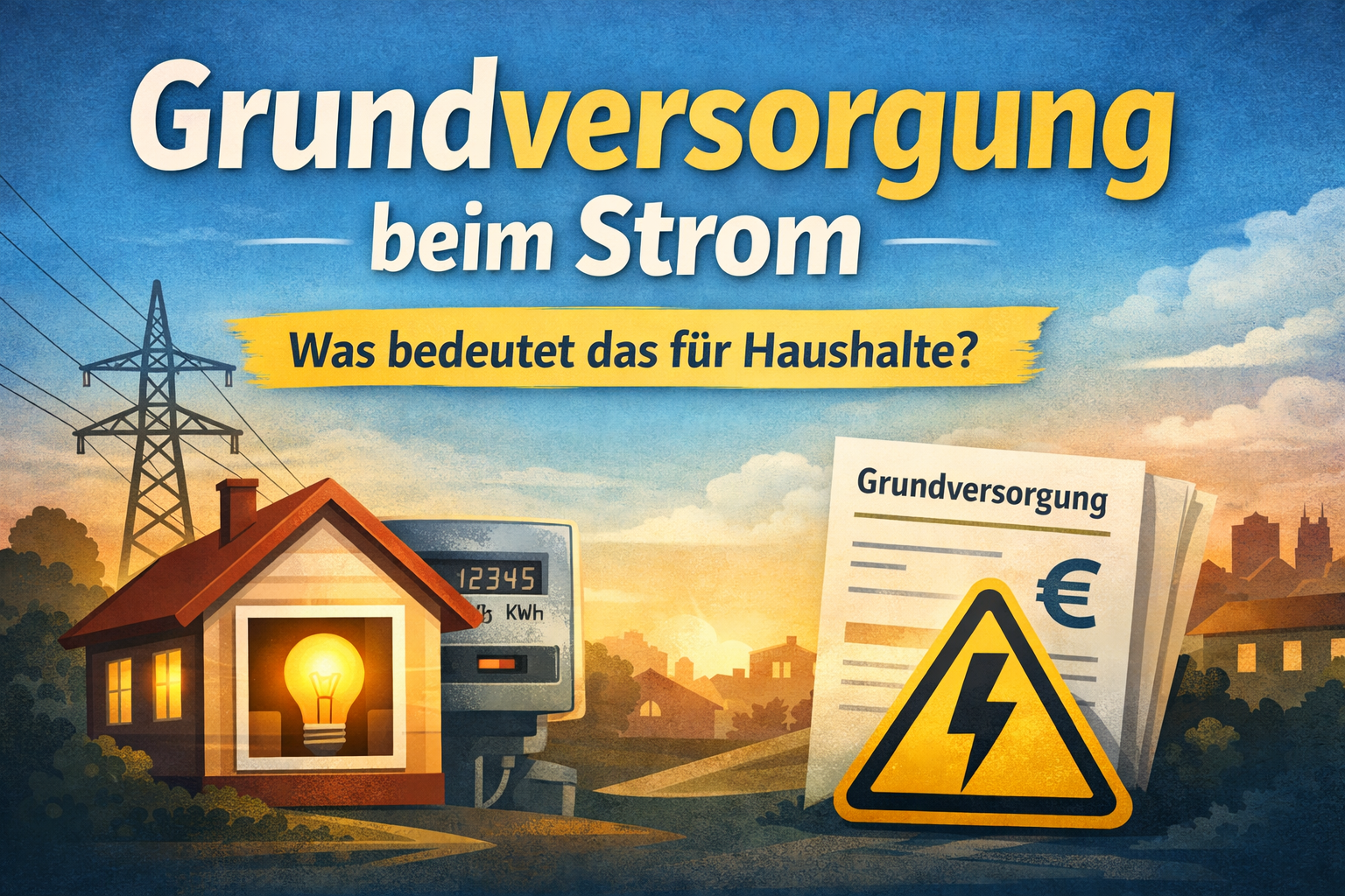 Strom Grundversorgung