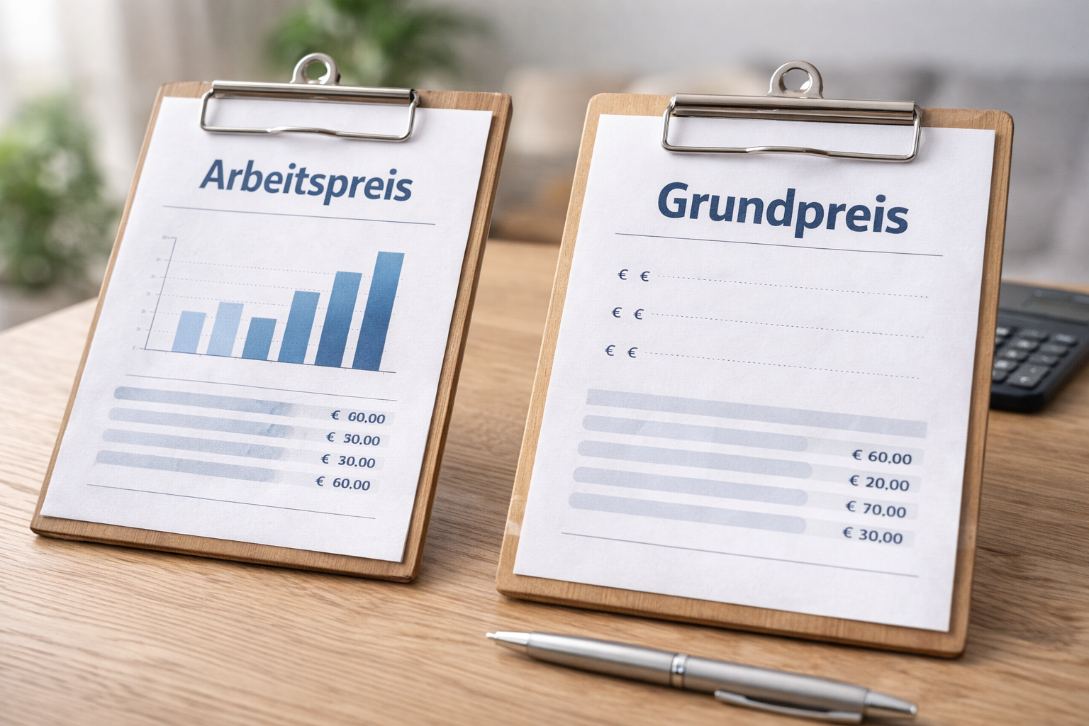 Arbeitspreis Grundpreis Strom