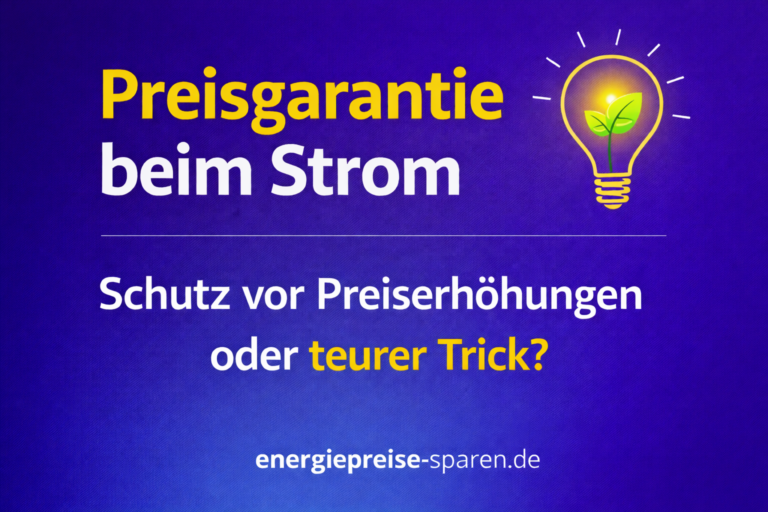 Preisgarantie Strom