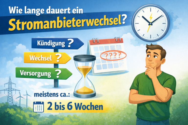 Stromanbieterwechsel Dauer